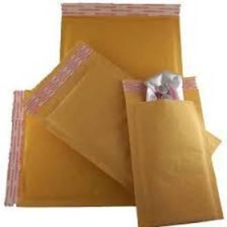 Bubble Padded Paper Envelope Brown 0 - 130mm x 180mm x 45mm flap